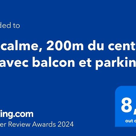 Au Calme, 200M Du Centre T2 Avec Balcon Et Parking Apartman Cassis Kültér fotó